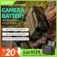 2Pcs 2400mAh NP-FZ100 NPFZ100 NP FZ100 Battery LED 4 Channel USB Charger for Sony NP-FZ100,FX3,A6600