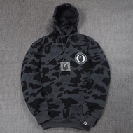 JAKET SWEATER HOODIE BAPE CAMO LORENG ARMY