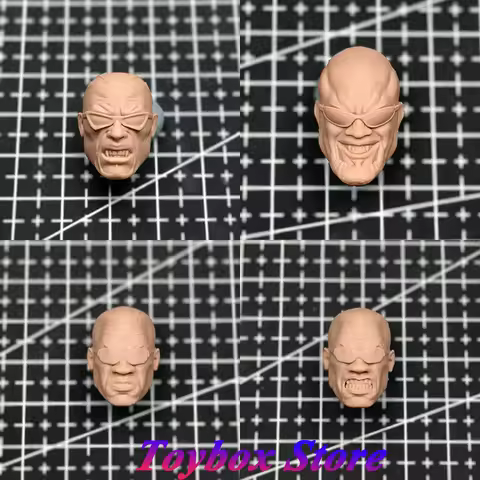 1/12 Scale Nightmare SPAWN White Model Head Sculpt Vampire Batman Horror Theme Cosplay 6" Figurine D
