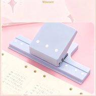 WRC Heavy Duty 5MM Round Hole Punches 7 Sheets Capacity for Document File Management