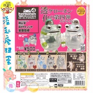 Overflowing Crazy Gacha BENELIC kerounen Model Doll P4 Yokoyama Hong Frog Transparent Small Object L