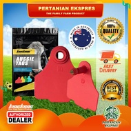 KingKong Aussie Tag-EarTag Cow/ Lembu (Red/Warna Merah  10set per pack )