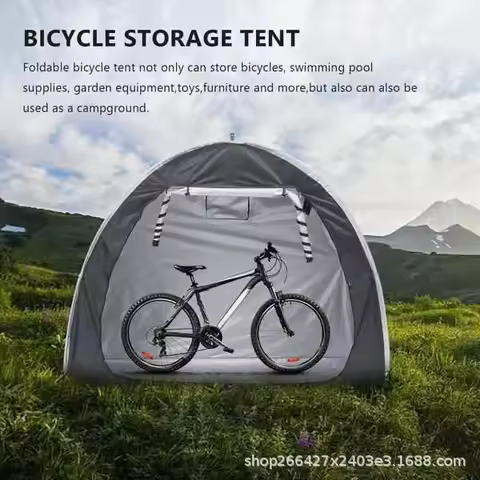Cycling Bike Tent Parking Mountain Bike Ten t Portable Outdoor Bi ke Cover
