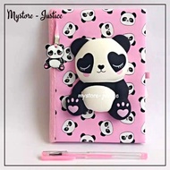 Justice Panda Squishy Diary Book (Limited)