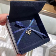 Japan Japan AHKAH Eternal Love Heart Half Diamond Necklace Classic Exquisite Light Luxury Niche All-