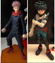 虎杖悠仁 + 綠谷出久 Pop Up Parade 虎杖悠仁 兩面宿儺 咒術迴戰 + Banpresto 我的英雄學院 綠谷出久 Texture