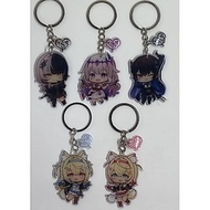Vtuber Hololive Advent Shiori Koseki Nerissa Fuwawa Mococo Chibi Acrylique Double Face Transparent P