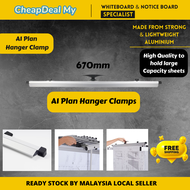 CheapDealMy Plan Hanger Clamps All Sizes Plan Hanger Clamps  (A1 & A0)  school office site