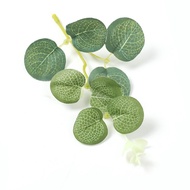 10Pcs 15CM Eucalyptus Artificial Plant Fake Leaves Wedding Home Decor DIY Craft Garland Eucalyptus L