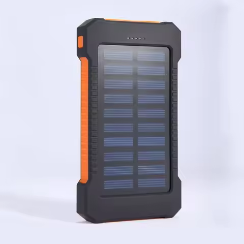 10000mah Solar Power Bank Portable Waterproof External Battery Backup Powerbank 10000 Mah Phone Batt