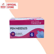 ONEFINE INSULIN PEN NEEDLE 100S (31G X 6MM / 32G X 4MM / 32G X 5MM / 32G X 6MM)