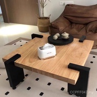 Modern Light Luxury Influencer Japanese Style Solid Wood Square Coffee Table Designer Coffee Table d