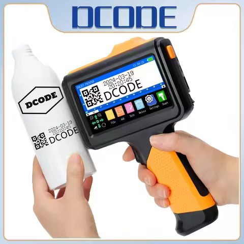 DCODE 1790PLUS 12.7mm Multi-languages Printer Text QR Barcode Batch Number Logo Date Label Printer H