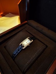 Hermes Nantucket 鑲鑽玫瑰金手錶