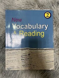 英文課本，New Vocabulary &amp;Reading2️⃣