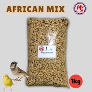 1kg Bird Seed Mix Makanan Burung Repacked WMC TRADING