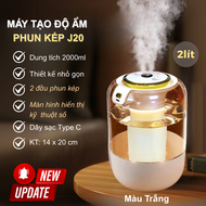 Máy phun sương để bàn J20 dung tích lớn màn hình kỹ thuật số phòng ngủ gia đình vận hành êm ái phù h