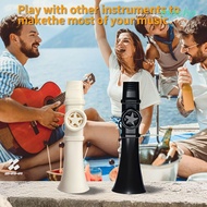 MOCHO Professional Kazoo, Portable Design Plastic Body Kazoo Flute, Funny Dudu Mouthpiece Compact Si