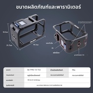 TELESIN กรอบป้องกันสําหรับ DJI OSMO Action 3 4 5Pro Double Clod รองเท้าอลูมิเนียมอัลลอยด์สําหรับ DJI