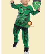 - Toko - HULK Boys Costume Mask Suit Free SUPERHERO Boys Clothes Mask