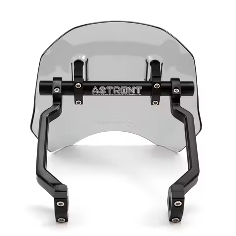 Universal 22-28 MM Handlebar ABS Windshield Windscreen for Kawasaki Z400 Z650 Z900 RS Ninja 300 400