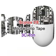 Mouse Skin Scyrox V8 Wireless Gaming Mouse Anti-Slip Side Grips Tape Sweat-Proof Ergonomic Elastics 