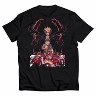 BLACK CLOVER ASTA X LIEBE BC010 Baju Anime Jepang  T-Shirt Anime เสื้อยืดคอกลม S-5XL