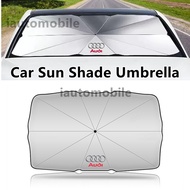 For Audi Car Sunshade Front Gear Heat Insulation Cooling Sun Protection A3 A4 A6 Q3 Q4 Q5 TT