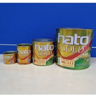 สีน้ำมันสีทอง สีทองอะครีลิค สีน้ำมันอะครีลิค ทองอร่าม Mg-111 Hato สีน้ำมัน ทาเหล็ก ทาไม้ สีทอง ทาปูน