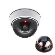 【Lowest Prices Online】 Creative Black/white Dome Camera Simulation Flash Led Cctv Security Camera Home Auxiliary Security System