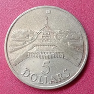 koin Australia 5 dollar commemorative 1
