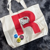 Hello Kitty x reebok tote bag帆布袋