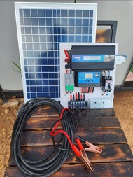 ชุดนอนนา 1000W ชุดโซล่าเซลล์ 1000W ชุดคอนโทรลเลอร์ชาร์จเจอร์โซล่าเซลล์ พลังงานจากแสงอาทิตย์ 12/220V