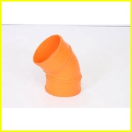 ✭ 🅹 ☜ PVC ORANGE FITTINGS FOR SIZE 6 INCHES PVC PIPE | S600