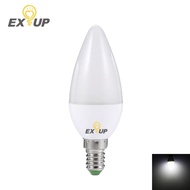 C37 LED E14 Candle Bulb 5W 450LM Cool White AC 220 - 240V (COOL WHITE)