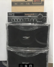 （Family suit）Konzert KCS-222 Karaok speaker with Megapro D777 Karaoke Player FREE 2PCS MICROPHONE(1 set) tested before ship out