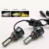 H11 H9 H8 3 Color 40 watt Super Bright Led Car Headlight 2 pcs
