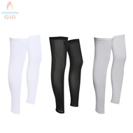GILL 1 Pairs Long Leg Sleeve UV Protection Ice Silk Summer Football leg sleeve