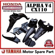 HONDA ALPHA V4 INNER SET (9 PCS) 0 LUGGAGE BOX MAIN PIPE COVER HANDLE METER LOWER TANK FRONT FENDER 