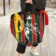 Africa Series Map Graffiti Tote Bag