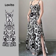 Lovito Casual Jumpsuit Spring/summer Jumpsuit for Women L165ED695