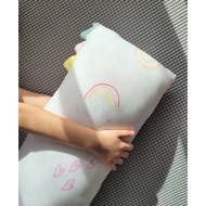 Emma Rae Organic Bamboo Pillow (with removable case)