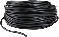 JIH Aquarium 100 Feet Black Airline Tubing Standard 3/16" for Fish Tank, Terrariums, and Hydroponics