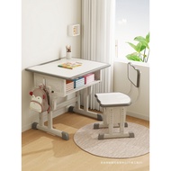 M1 Children's Study Table Chair Set School Same Style Adjustable Lifting Desk Writing Desk Elementar