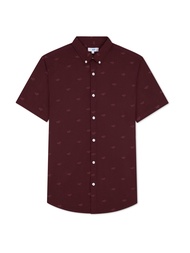 AIIZ (เอ ทู แซด) - เสื้อเชิ้ตผู้ชายแขนสั้นลายพิมพ์กราฟิก Men's Graphic Printed Short Sleeve Shirts