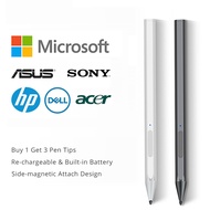 4096 Stylus Pen For Microsoft Surface Pro 3 4 5 6 7 Pro X Surface Go 2 Laptop Book StudioTablet Magnetic Pen Touch