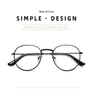 Dennos GS-01 2-in-1 Photochromic Glasses Transparent Lens Retro Vintage Original Metal Frame Eyeglas