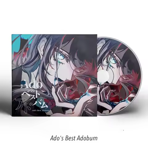 J-Pop Ado Music CD Best Collection Album Helo Signals Music Record Cosplay Walkman Car Soundtracks B