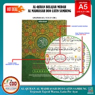 Al Quran Terjemahan Tajwid Warna Duo Latin Sambung Ukuran Sedang A5 Alquran Latin Dan Terjemahan Taj