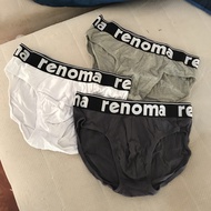 Renoma Men's Underwear pro-strength cotton (pack 3pcs) (Size M Waist 31-33)